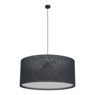 Largo Black Lampa Wisząca 3Xe27 Tk Lighting