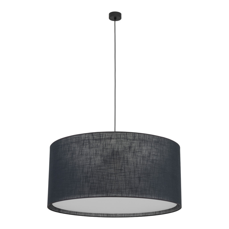 Largo Black Lampa Wisząca 3Xe27 Tk Lighting