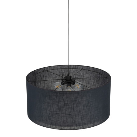 Largo Black Lampa Wisząca 3Xe27 Tk Lighting