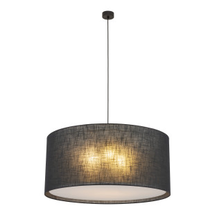 Largo Black Lampa Wisząca 3Xe27 Tk Lighting