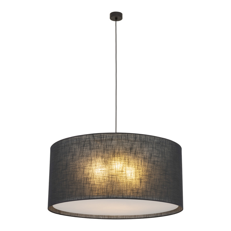 Largo Black Lampa Wisząca 3Xe27 Tk Lighting