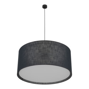 Largo Black Lampa Wisząca 3Xe27 Tk Lighting