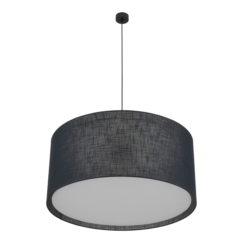 Largo Black Lampa Wisząca 3Xe27 Tk Lighting