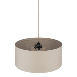 Largo Linen Lampa Wisząca 3Xe27 Tk Lighting