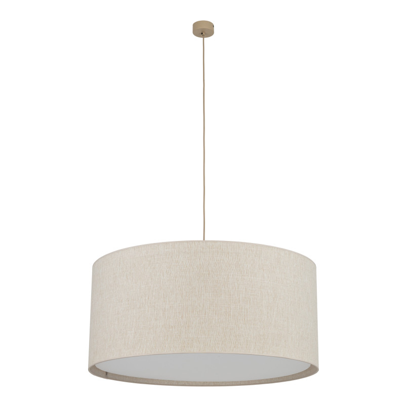 Largo Beige Lampa Wisząca 3Xe27 Tk Lighting