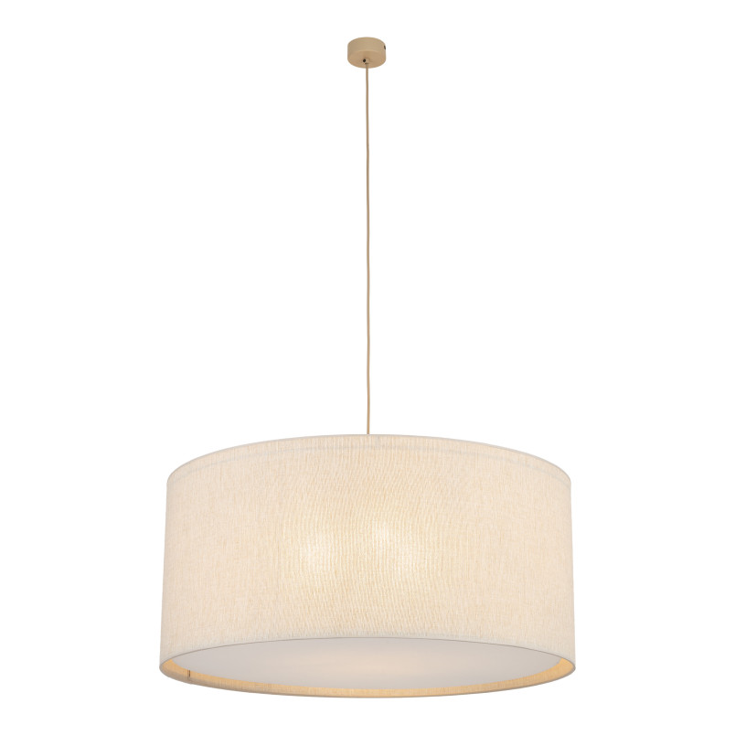Largo Beige Lampa Wisząca 3Xe27 Tk Lighting