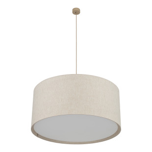 Largo Beige Lampa Wisząca 3Xe27 Tk Lighting
