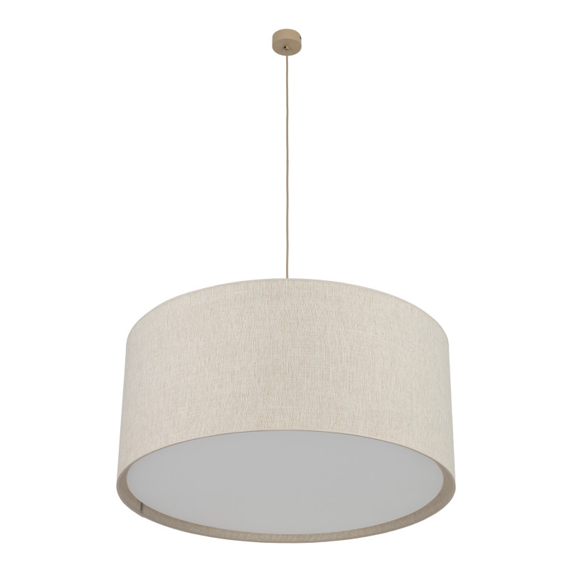 Largo Beige Lampa Wisząca 3Xe27 Tk Lighting
