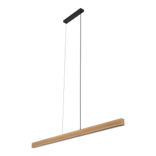 Viga Wood Led Sosna Szczotkowana Postarzana Lampa Wisząca Tk Lighting