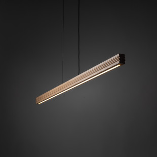 Viga Wood Led Sosna Szczotkowana Postarzana Lampa Wisząca Tk Lighting