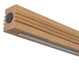 Viga Wood Led Sosna Szczotkowana Postarzana Lampa Wisząca Tk Lighting