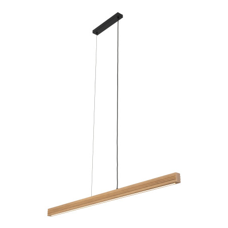 Viga Wood Led Sosna Szczotkowana Postarzana Lampa Wisząca Tk Lighting