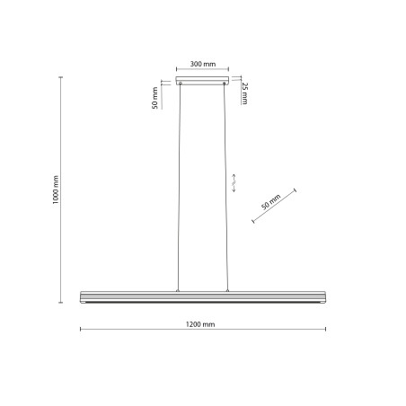 Viga Wood Led Sosna Szczotkowana Postarzana Lampa Wisząca Tk Lighting