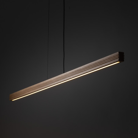Viga Wood Led Sosna Szczotkowana Postarzana Lampa Wisząca Tk Lighting