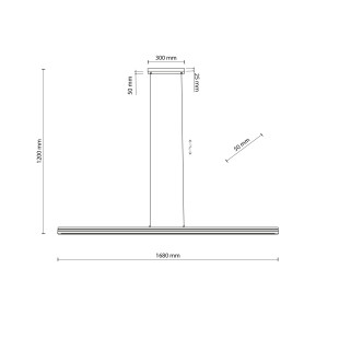 Viga Wood Led Sosna Szczotkowana Postarzana Lampa Wisząca Tk Lighting