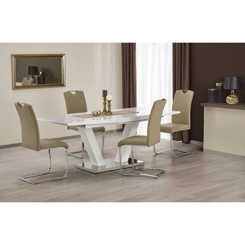 Stół rozkładany Vision biały Halmar | Nowoczesny design