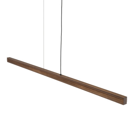 Viga Wood Led Sosna Szczotkowana Orzech Lampa Wisząca Tk Lighting