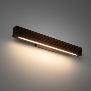 Viga Wood Led Sosna Szczotkowana Orzech Kinkiet Tk Lighting