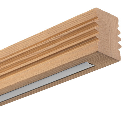 Viga Wood Led Sosna Szczotkowana Postarzana Lampa Suftowa Tk Lighting