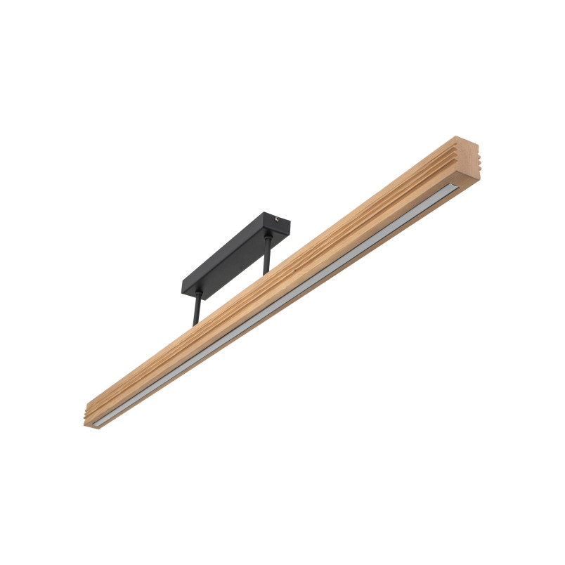 Viga Wood Led Sosna Szczotkowana Postarzana Lampa Suftowa Tk Lighting