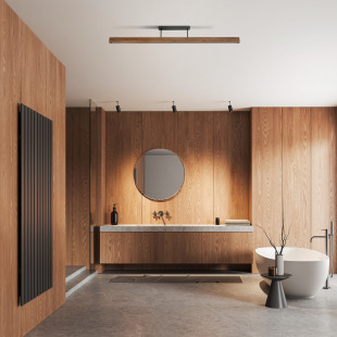 Viga Wood Led Sosna Szczotkowana Orzech Lampa Sufitowa Tk Lighting