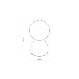 Miki Sabia Big Lampka Nocna 1Xe27 Tk Lighting