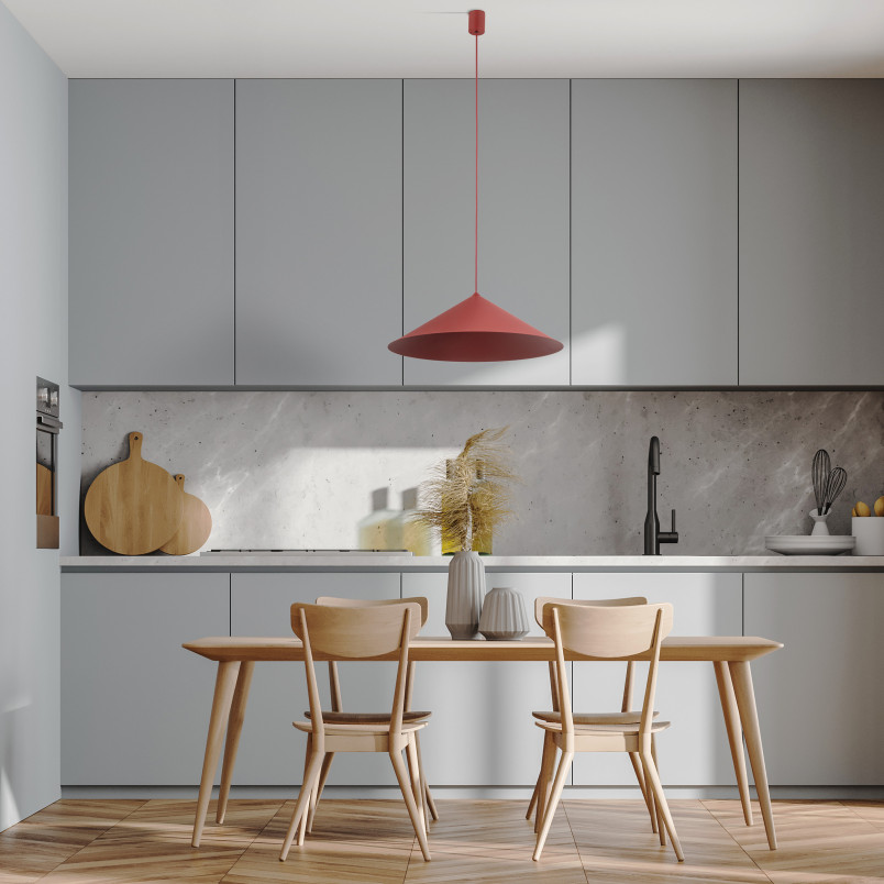 Lume Xl Burgund Lampa Wisząca 1Xgx53 Tk Lighting