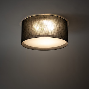 Largo Black Lampa Sufitowa 6Xe27 Tk Lighting