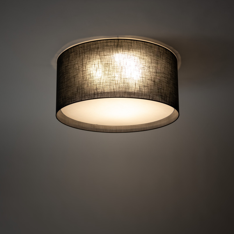 Largo Black Lampa Sufitowa 6Xe27 Tk Lighting