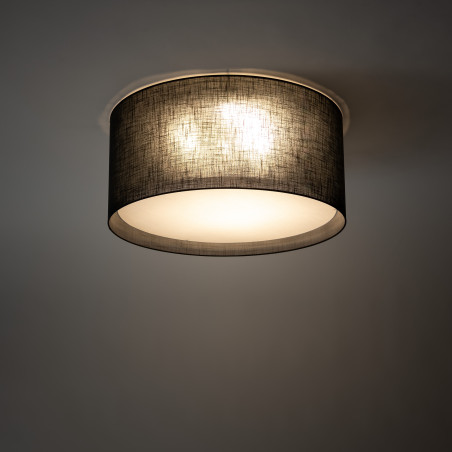 Largo Black Lampa Sufitowa 6Xe27 Tk Lighting