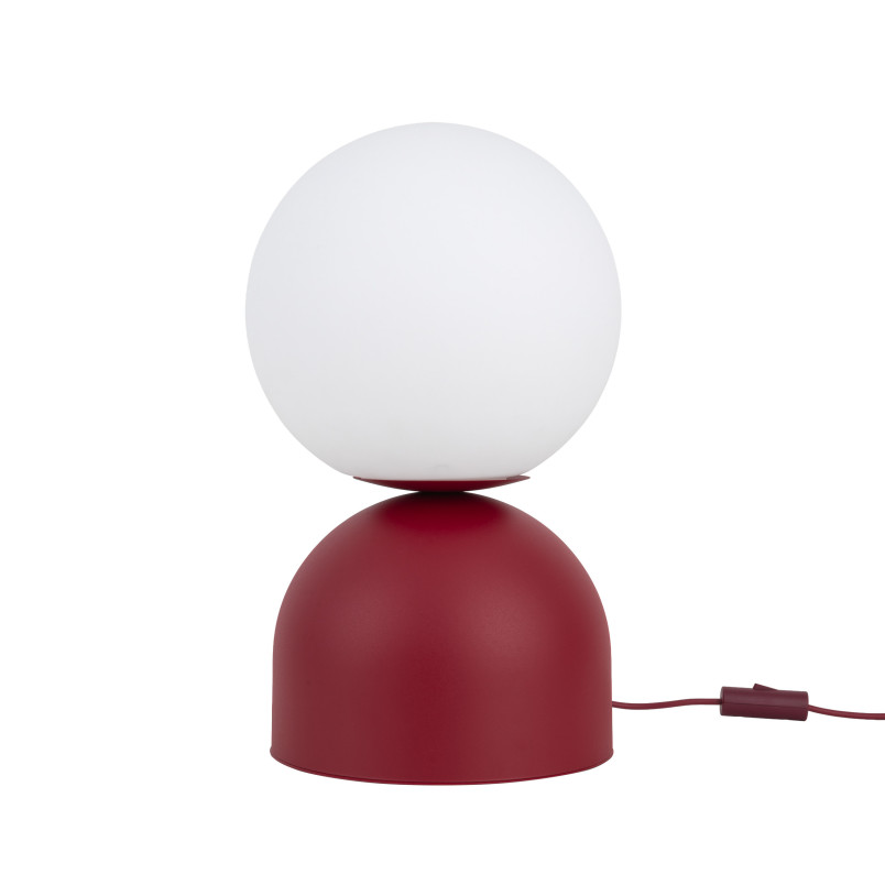 Miki Burgund Big Lampka Nocna 1Xe27 Tk Lighting