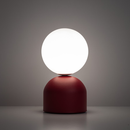 Miki Burgund Lampka Nocna 1Xg9 Tk Lighting
