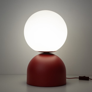 Miki Burgund Big Lampka Nocna 1Xe27 Tk Lighting