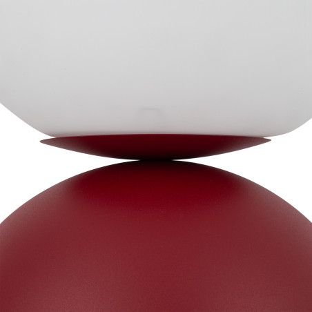 Miki Burgund Big Lampka Nocna 1Xe27 Tk Lighting