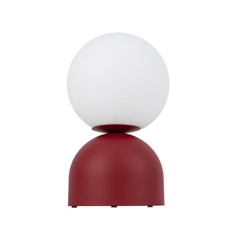 Miki Burgund Big Lampka Nocna 1Xe27 Tk Lighting