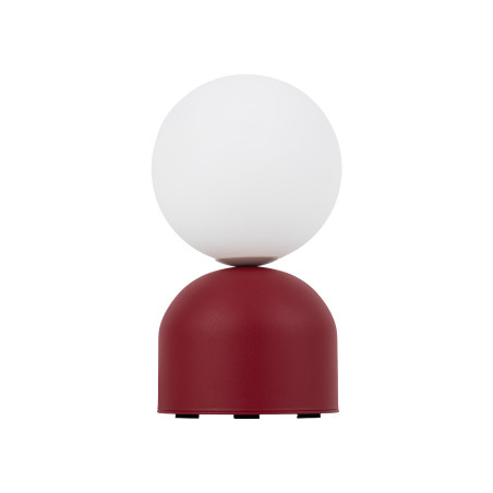 Miki Burgund Lampka Nocna 1Xg9 Tk Lighting
