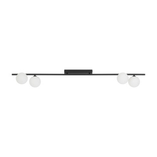 Imelo Black Lampa Sufitowa 4Xg9 Tk Lighting
