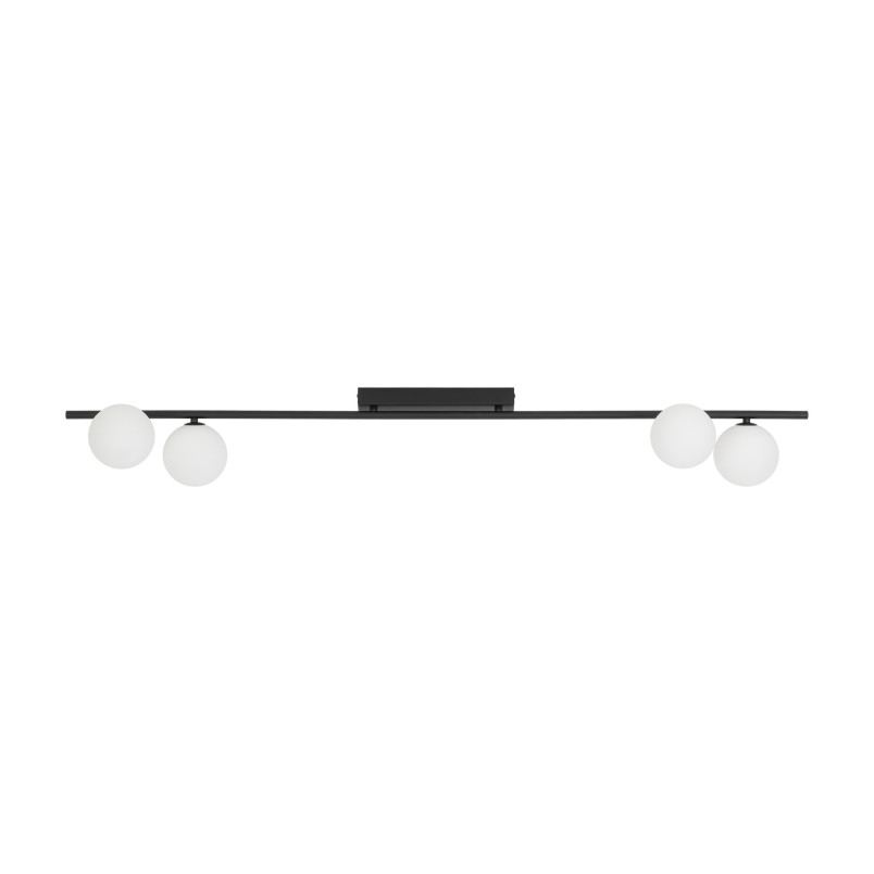 Imelo Black Lampa Sufitowa 4Xg9 Tk Lighting