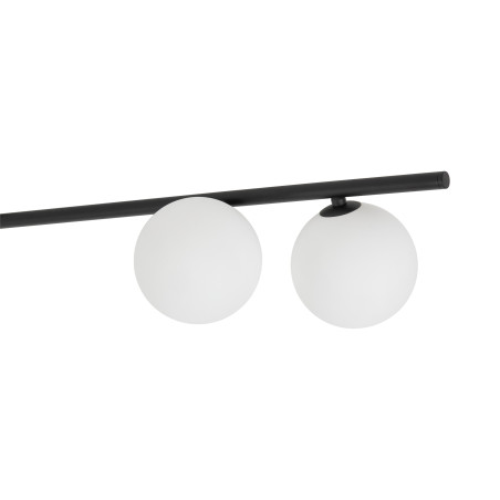 Imelo Black Lampa Sufitowa 4Xg9 Tk Lighting