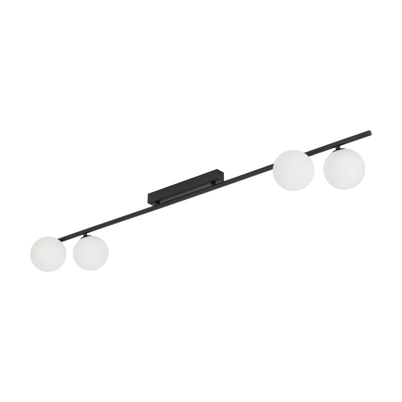 Imelo Black Lampa Sufitowa 4Xg9 Tk Lighting
