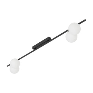 Imelo Black Lampa Sufitowa 4Xg9 Tk Lighting