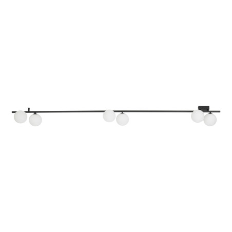 Imelo Black Lampa Sufitowa 6Xg9 Tk Lighting