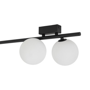 Imelo Black Lampa Sufitowa 6Xg9 Tk Lighting