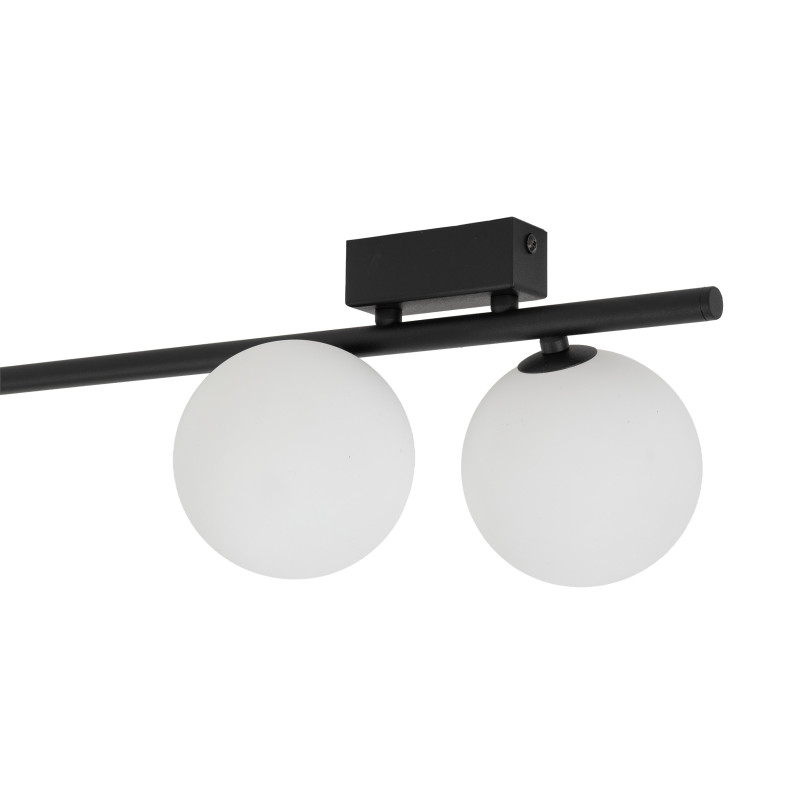 Imelo Black Lampa Sufitowa 6Xg9 Tk Lighting