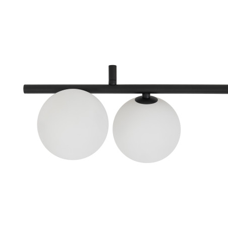 Imelo Black Lampa Sufitowa 6Xg9 Tk Lighting