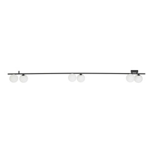 Imelo Black Lampa Sufitowa 6Xg9 Tk Lighting