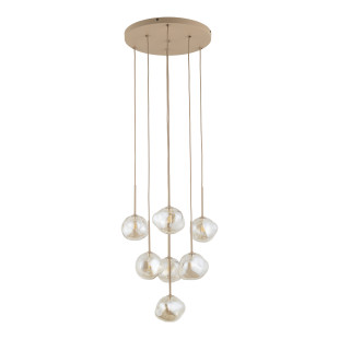 Lava Sabia Lampa Wisząca 7Xg9 Tk Lighting