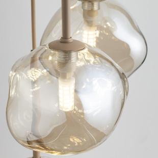 Lava Sabia Lampa Wisząca 7Xg9 Tk Lighting