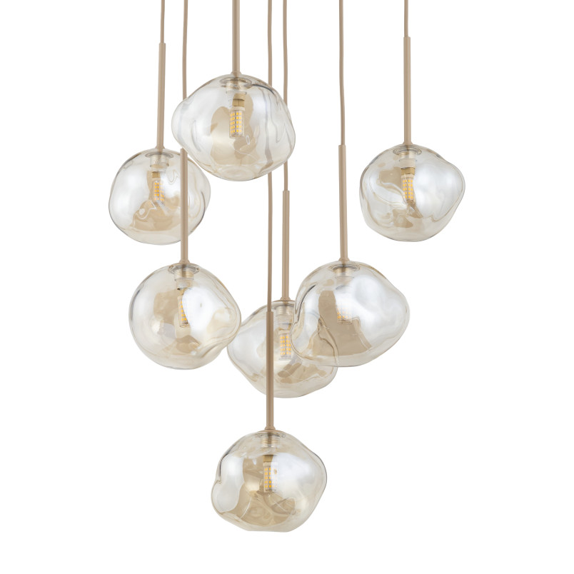 Lava Sabia Lampa Wisząca 7Xg9 Tk Lighting