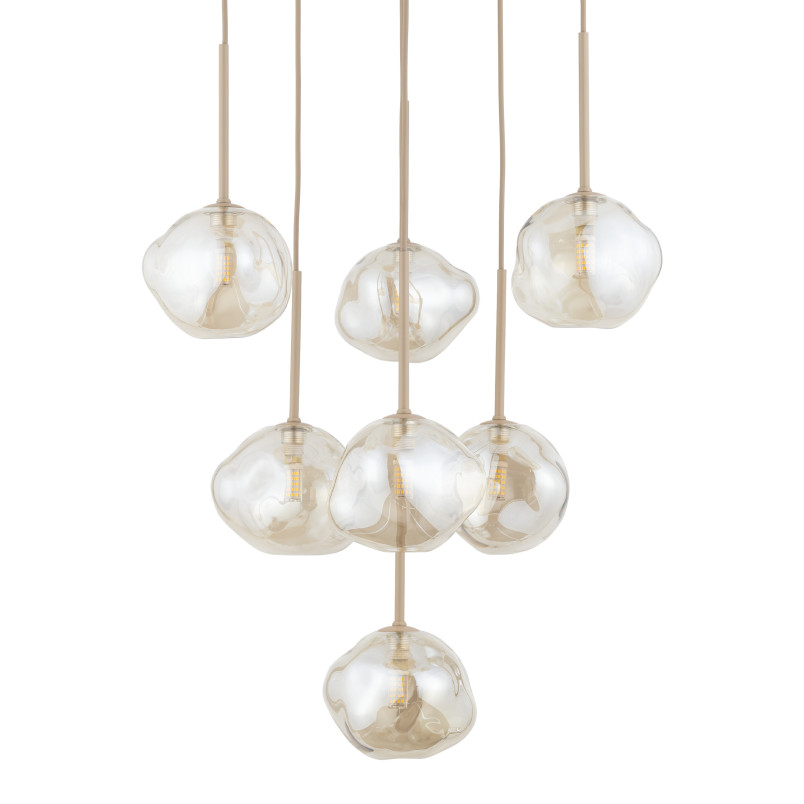 Lava Sabia Lampa Wisząca 7Xg9 Tk Lighting